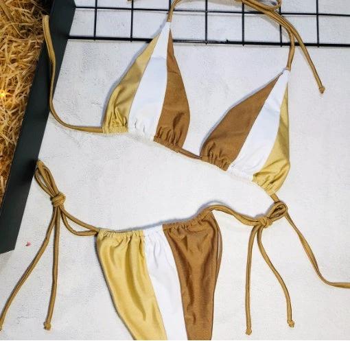 Traje de baño dividido