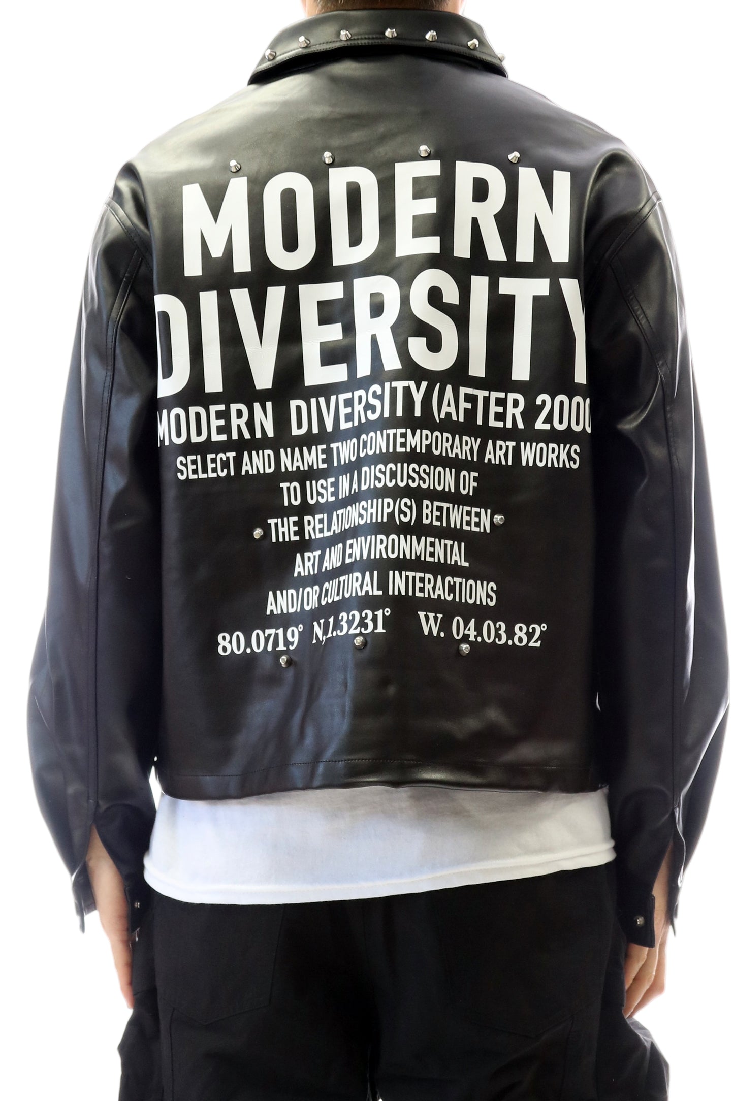 Chaqueta Corta de Piel Sintética DRAKON