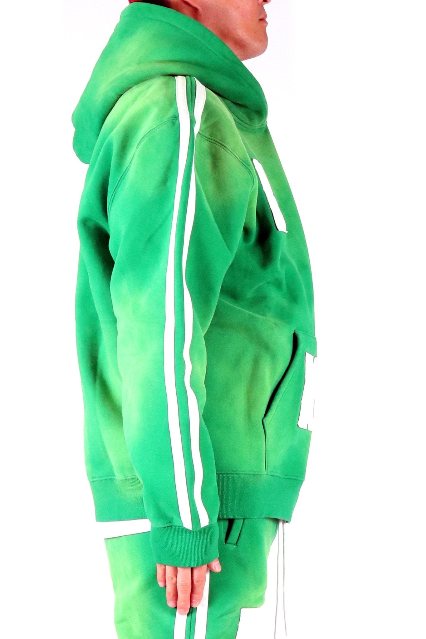 Sudadera con capucha PINE de lavado vintage cepillado de peso pesado