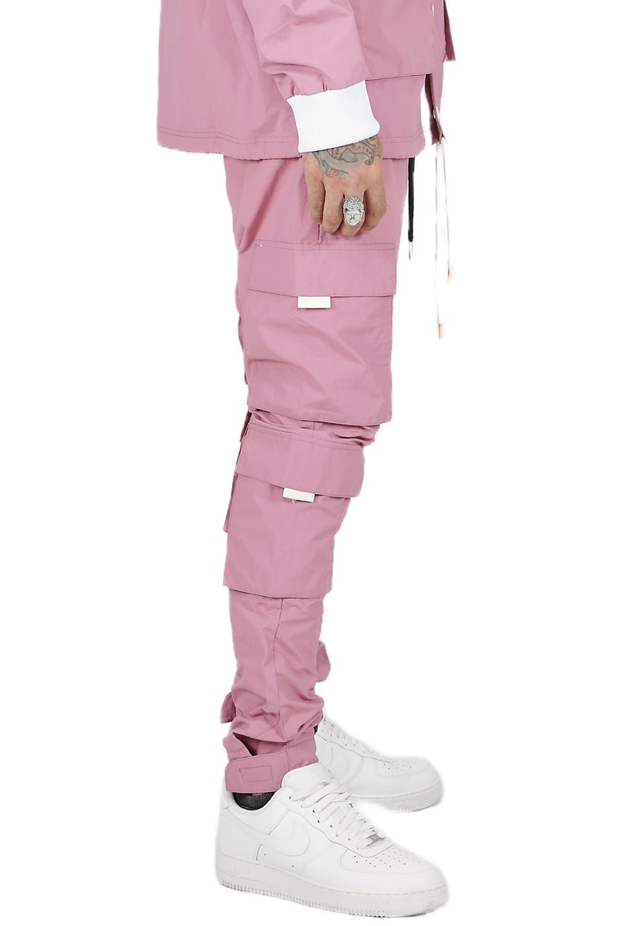 Pantalones deportivos cargo de nailon crujiente de primera calidad para hombre de Canon