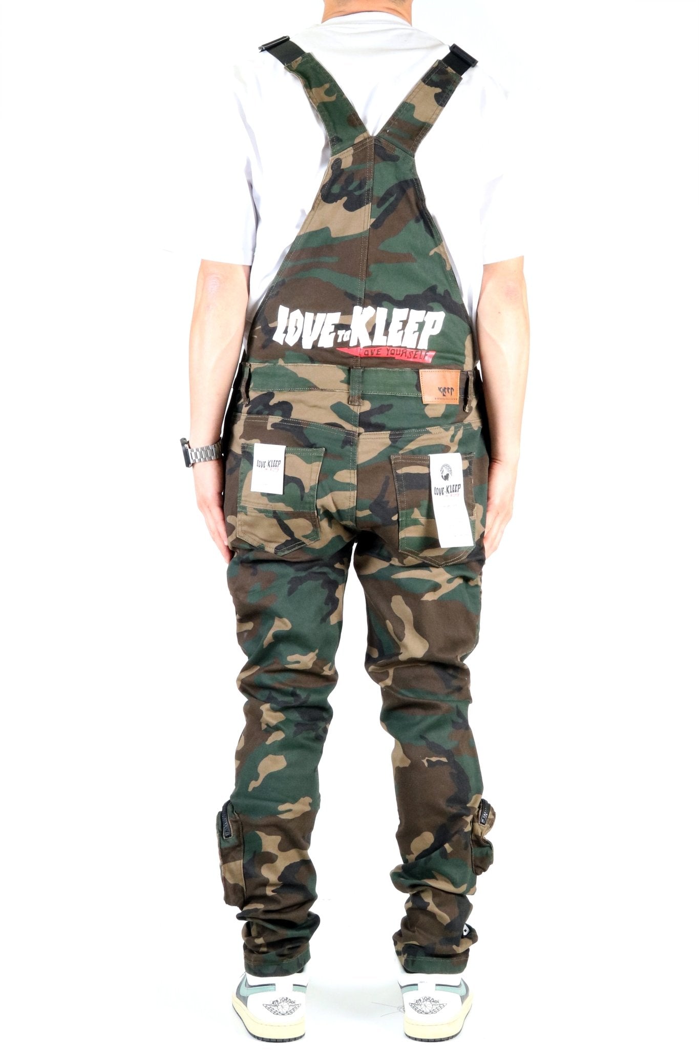 Pantalones de peto de sarga fina CALA