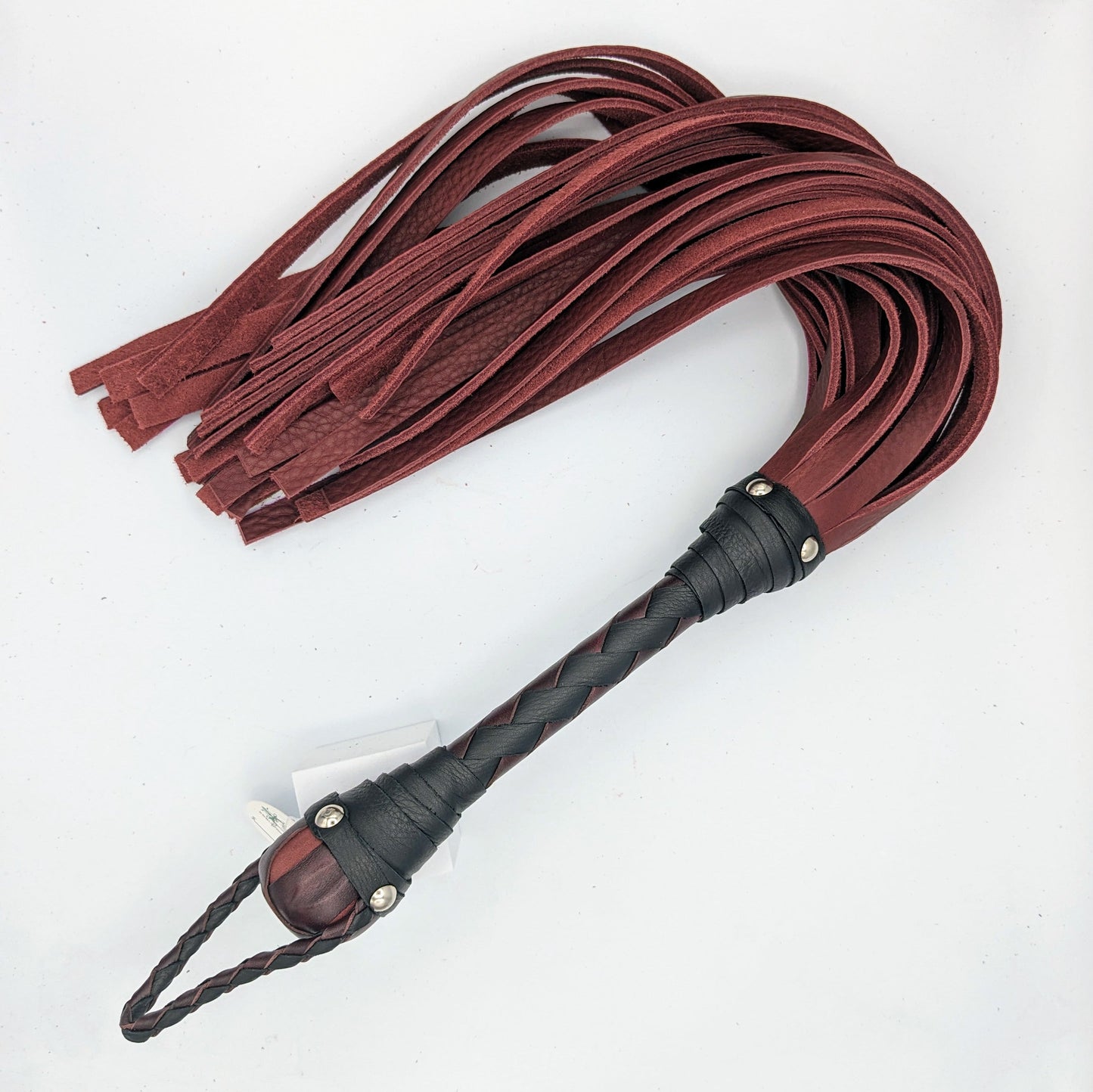 Flogger de piel de toro - Flogger de cuero - Personalizado por encargo