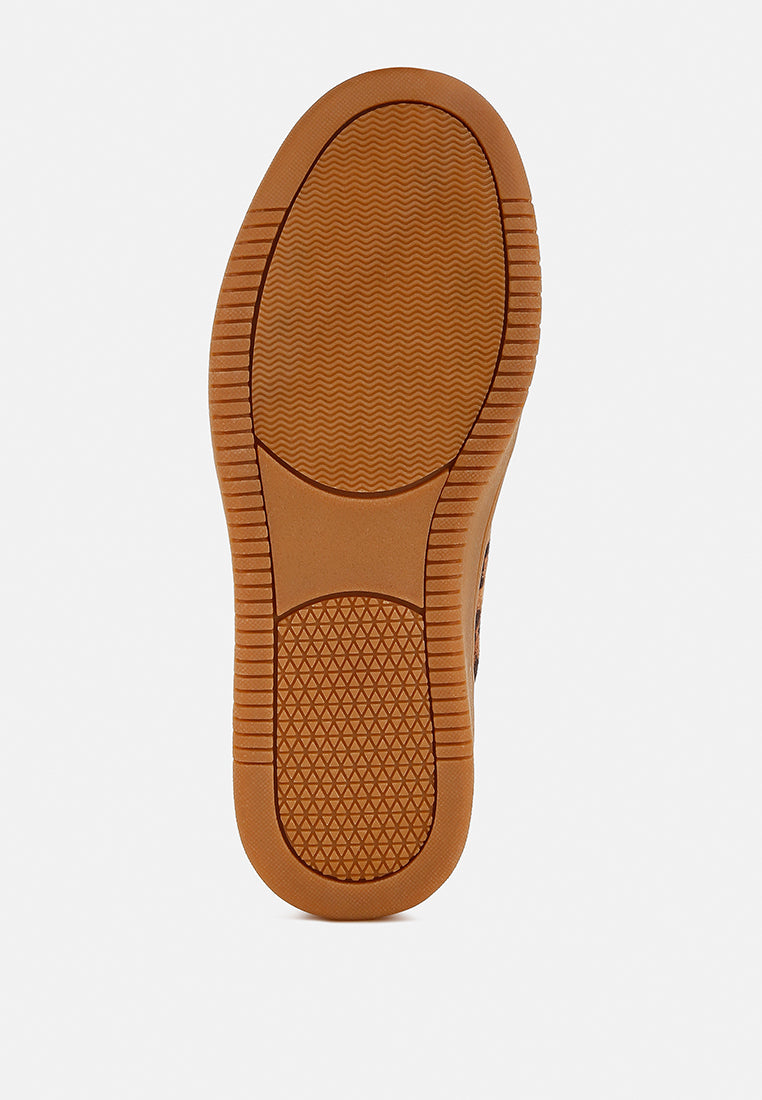 Zapatillas gruesas Prowler Leopard