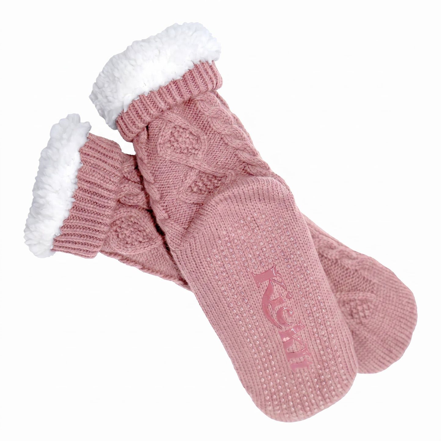 Slipper Socks in Navy Blue