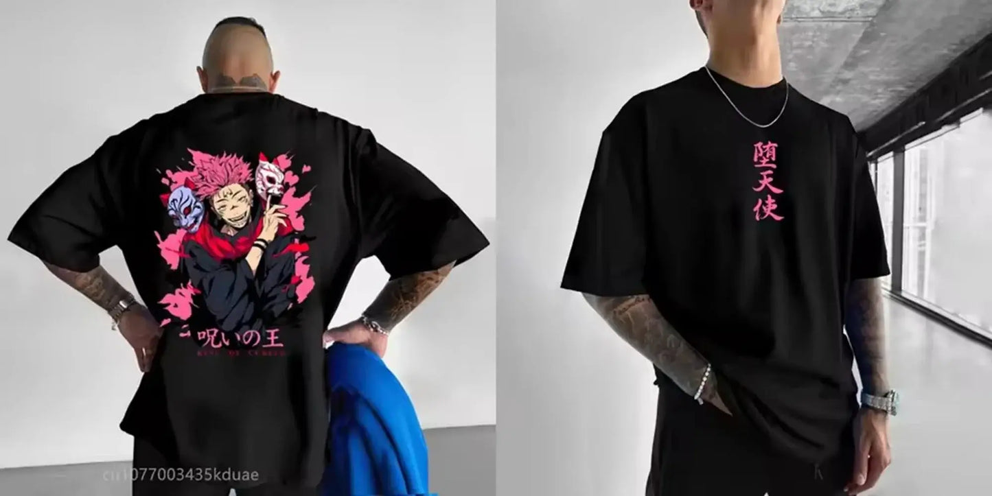 Camiseta Jujutsu Kaisen: Camiseta gráfica de anime para hombre