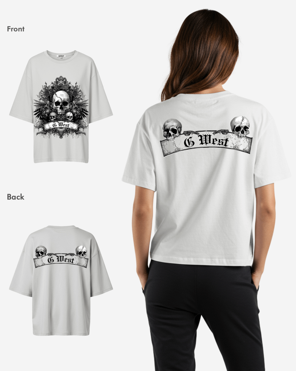 Camiseta extragrande Hell City de G West para mujer