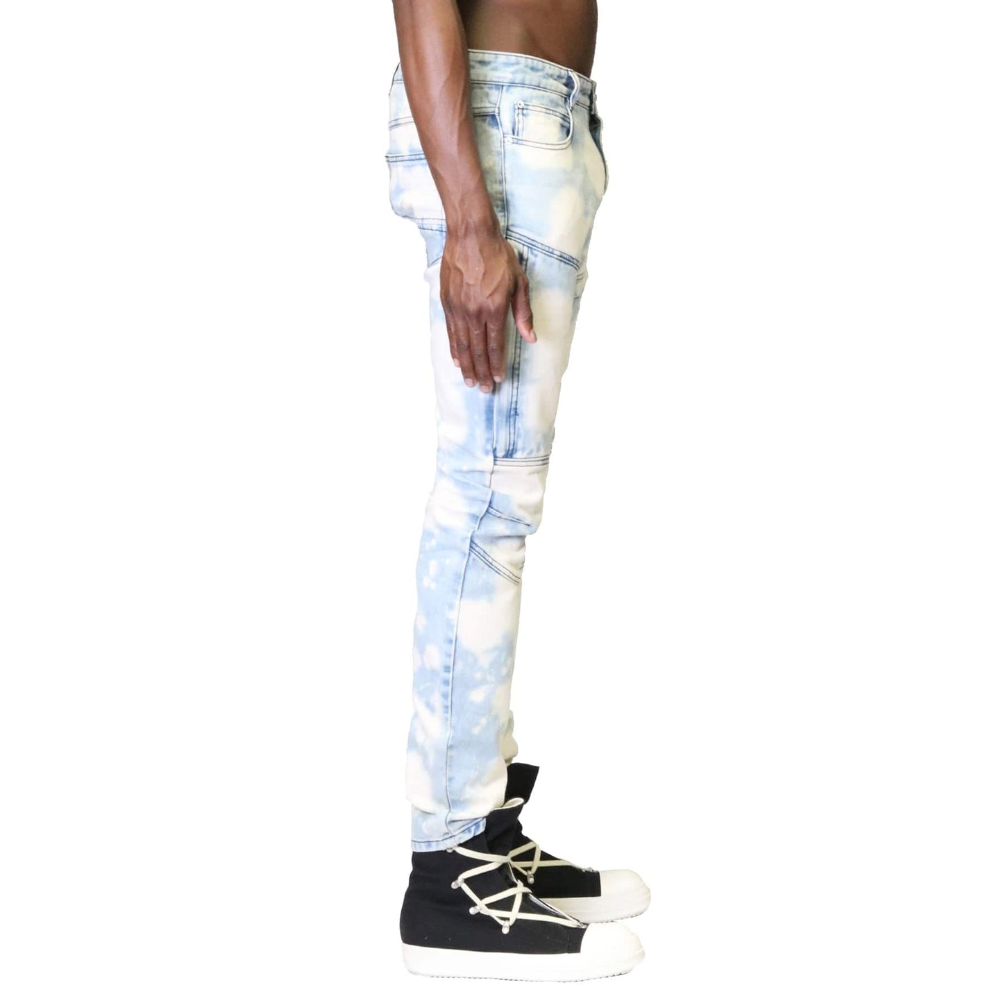 Pantalones vaqueros ajustados lavados Abel
