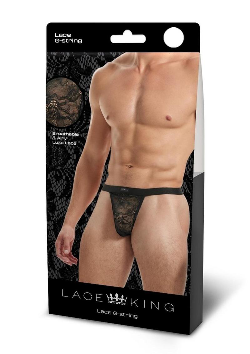Tanga de encaje Lace King