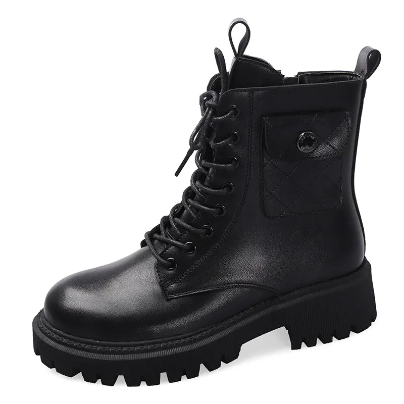 Botas Martin elegantes de suela gruesa para mujer