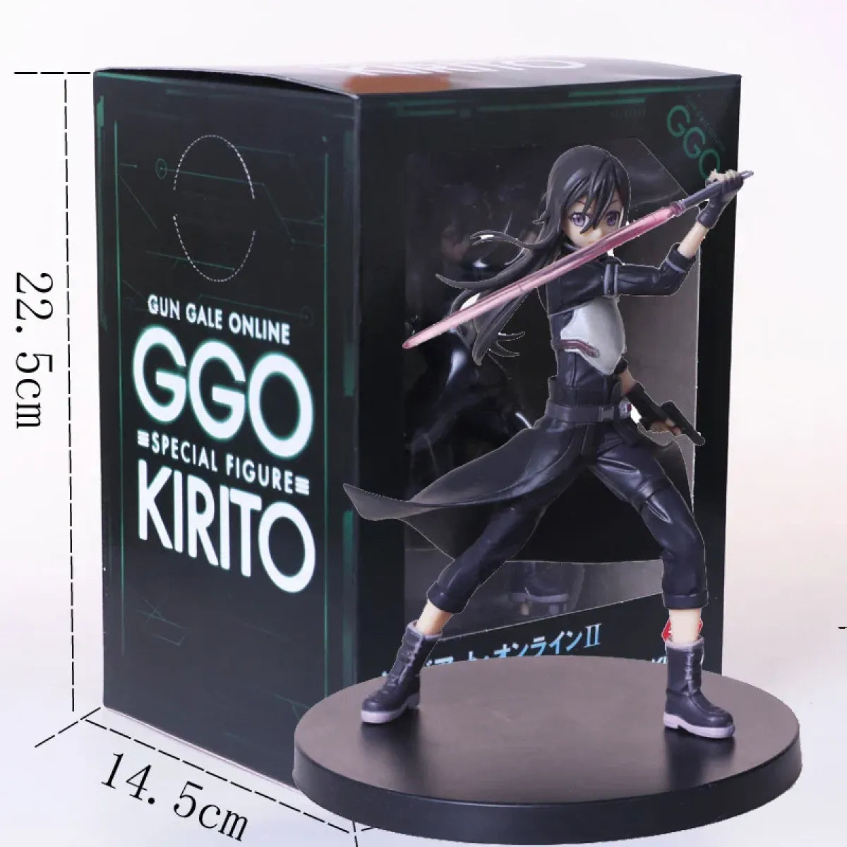 Figura de acción de Kirito de Sword Art Online GGO