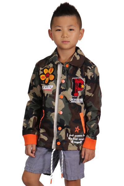 Chaqueta de entrenador de nailon premium para niños JAKIN