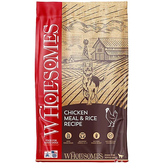 Wholsomes Dog Adult Chicken Meal & Rice (40lb)
