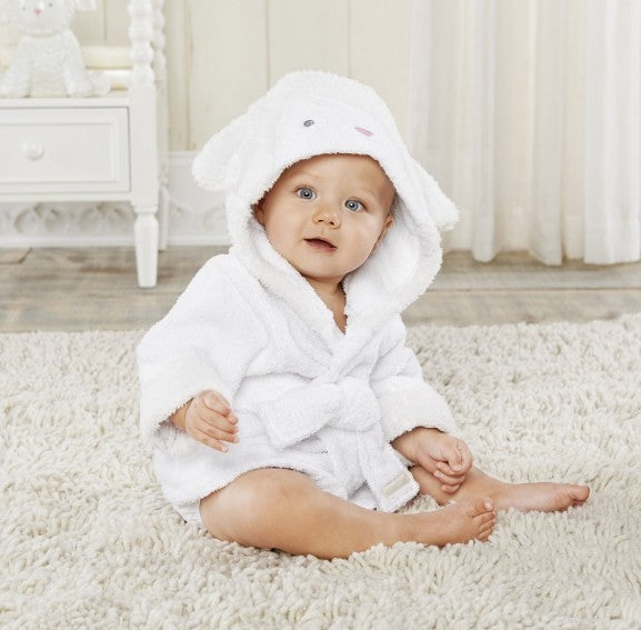 Toallas de baño para bebés con dibujos de animales, albornoces de algodón para niños, albornoces con capucha para bebés.