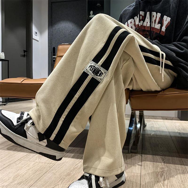 Pantalones anchos y holgados para hombre