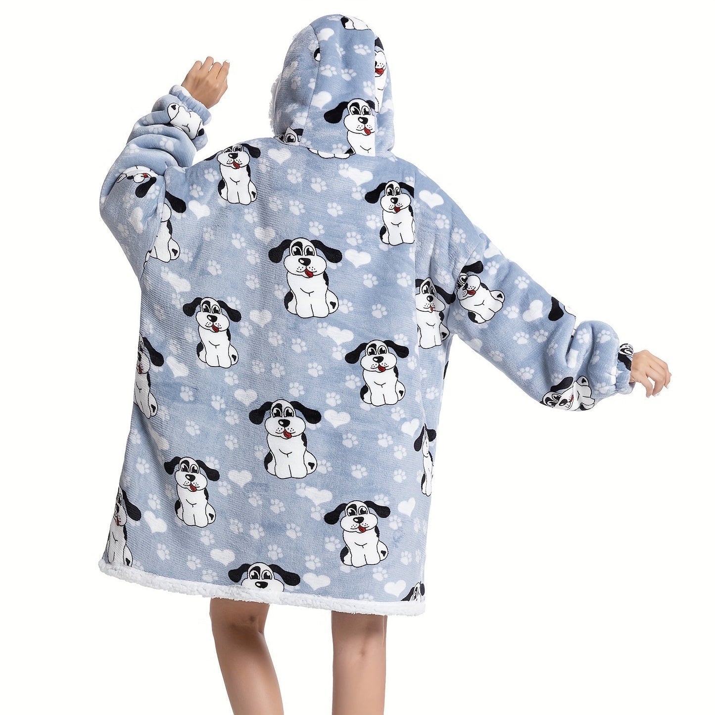 Manta extragrande con capucha, forro polar sherpa para mujer, ultrasuave y cálida, ideal como regalo.