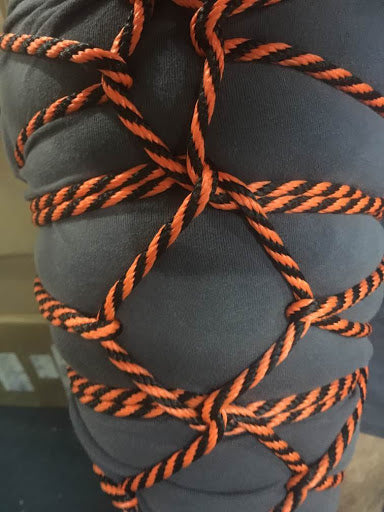 Halloween Spooky Rope: Black and Orange, Candy Corn, or Slime Grrl!