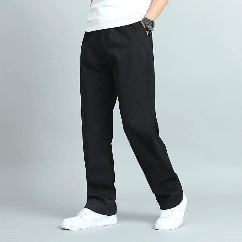 Pantalones deportivos de algodón puro, monos de moda, combinables con todo.