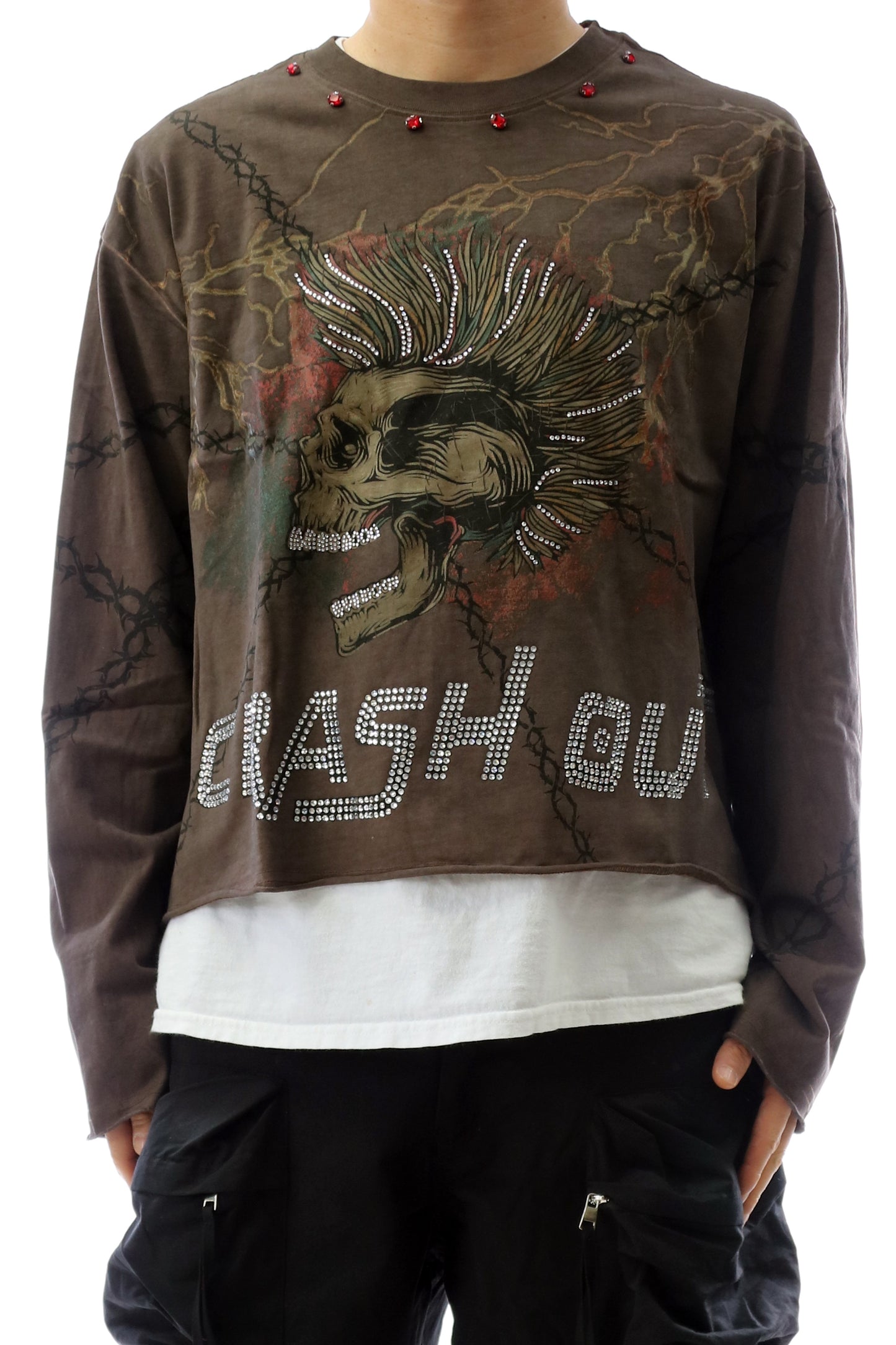HARDY S/N Jersey Manga Larga Top Corto Camiseta