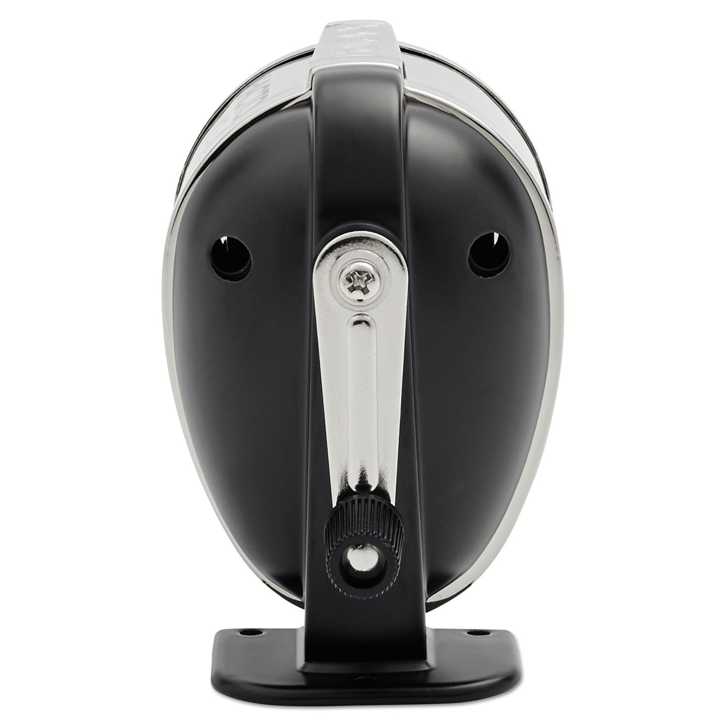 X-ACTO KS Manual Classroom Pencil Sharpener, Table/Wall-Mount Design, Manually-Powered, 2.75 x 4.75 x 4.25, Black/Nickel