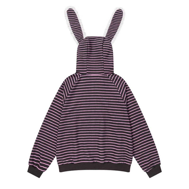 Sudadera con capucha holgada para mujer: ropa informal de gran tamaño.