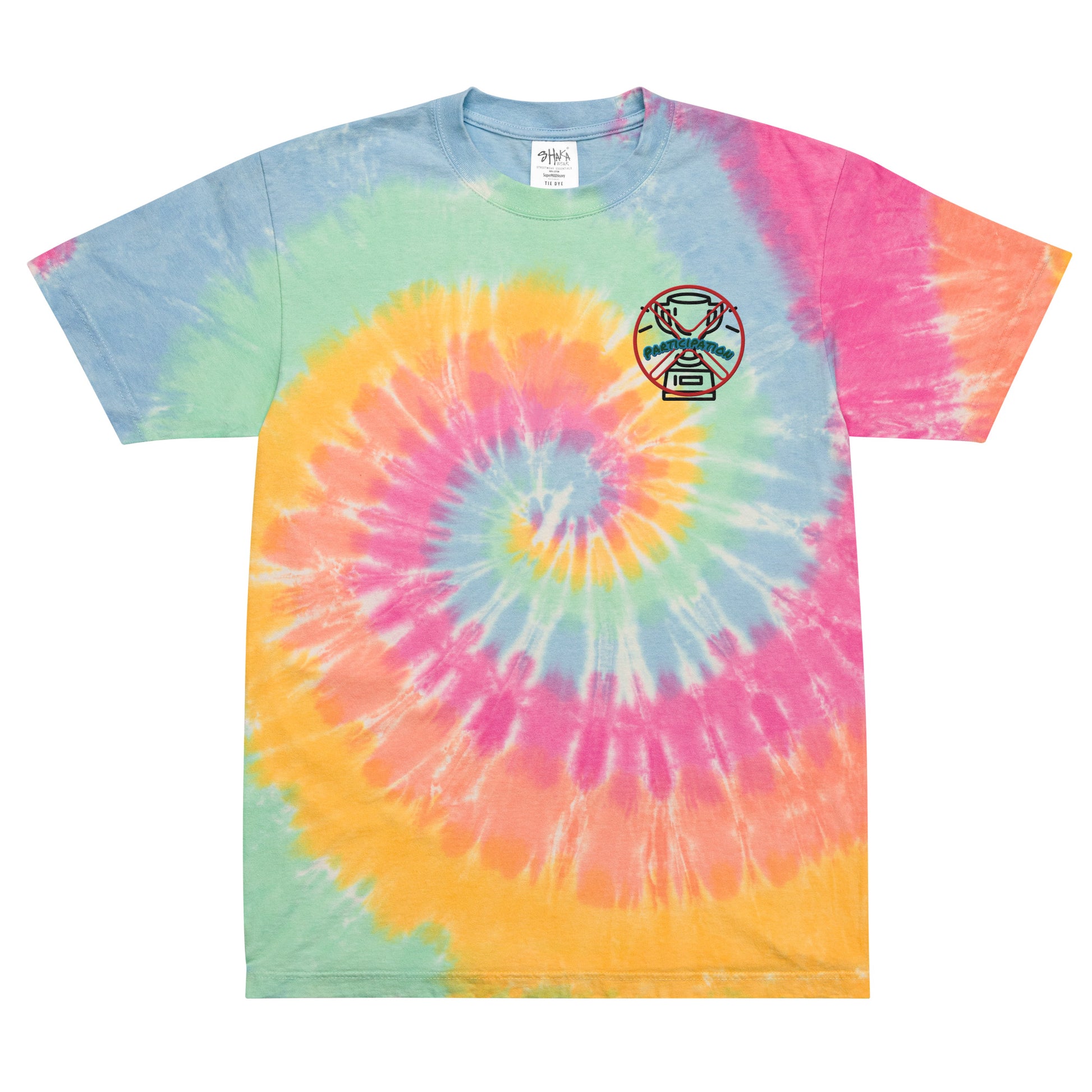 No participation Trophies Tye-dye T image 4