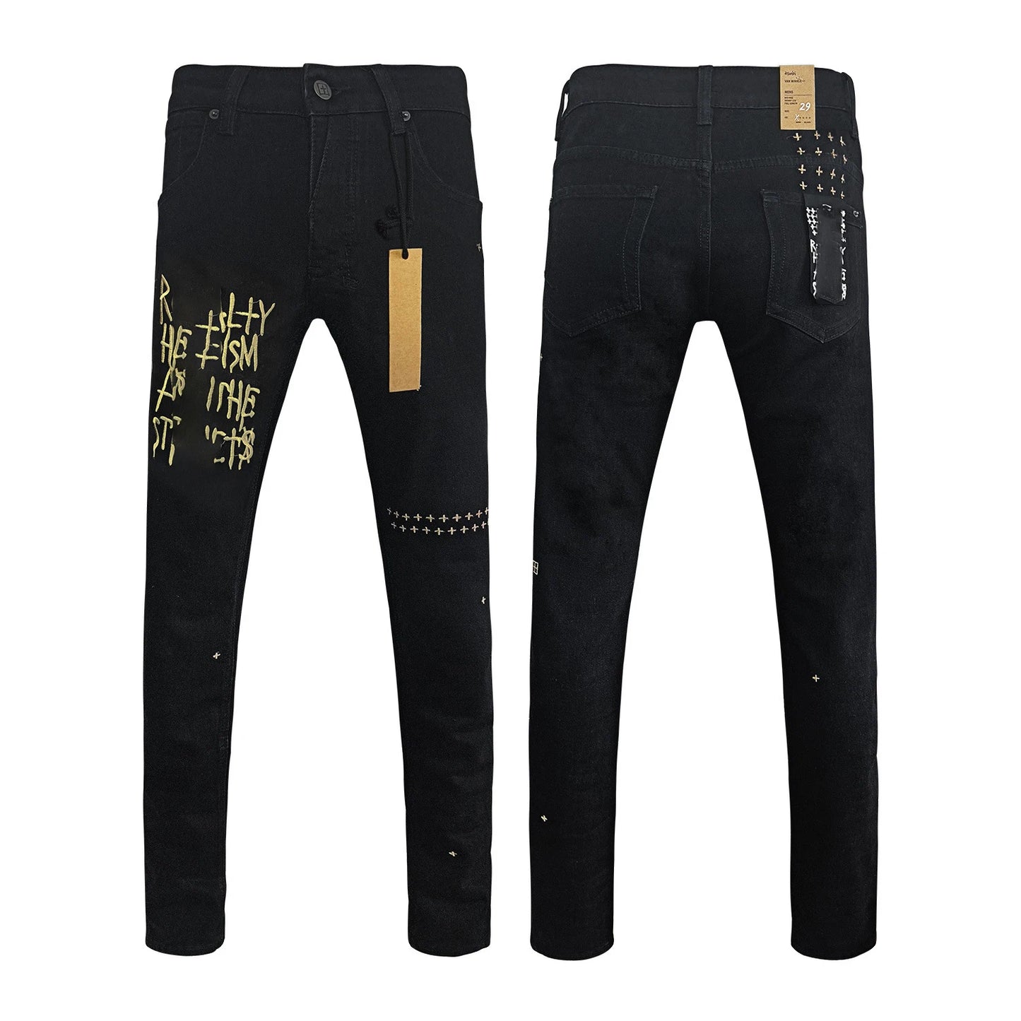 High Quality Brands Denim Men's Jeans pants image 12