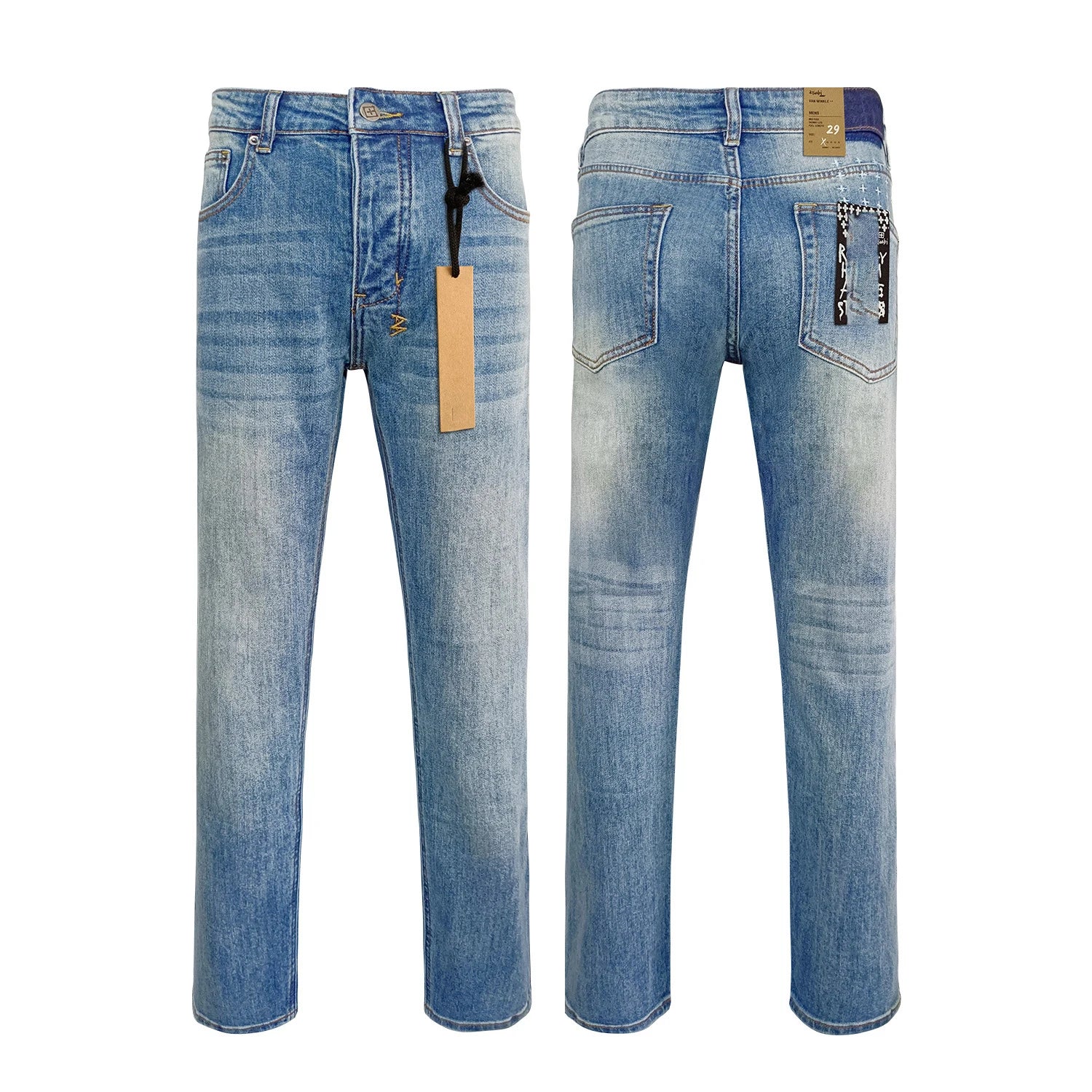 High Quality Brands Denim Men's Jeans pants image 26