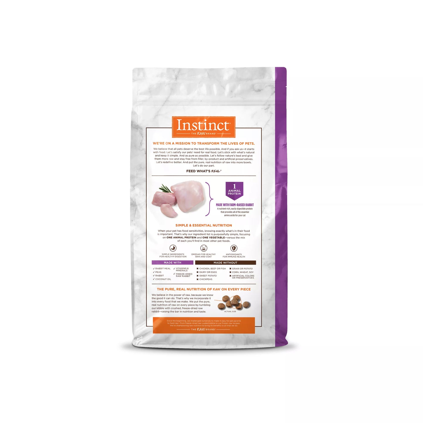 Instinct Cat Limited Ingredient Rabbit Grain Free (4.5lb)