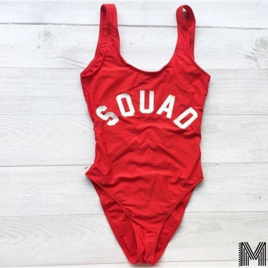 Traje de baño de escuadrón