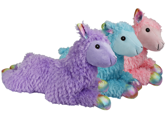 Multipet Jumbo Llama - Assorted Colors 24"