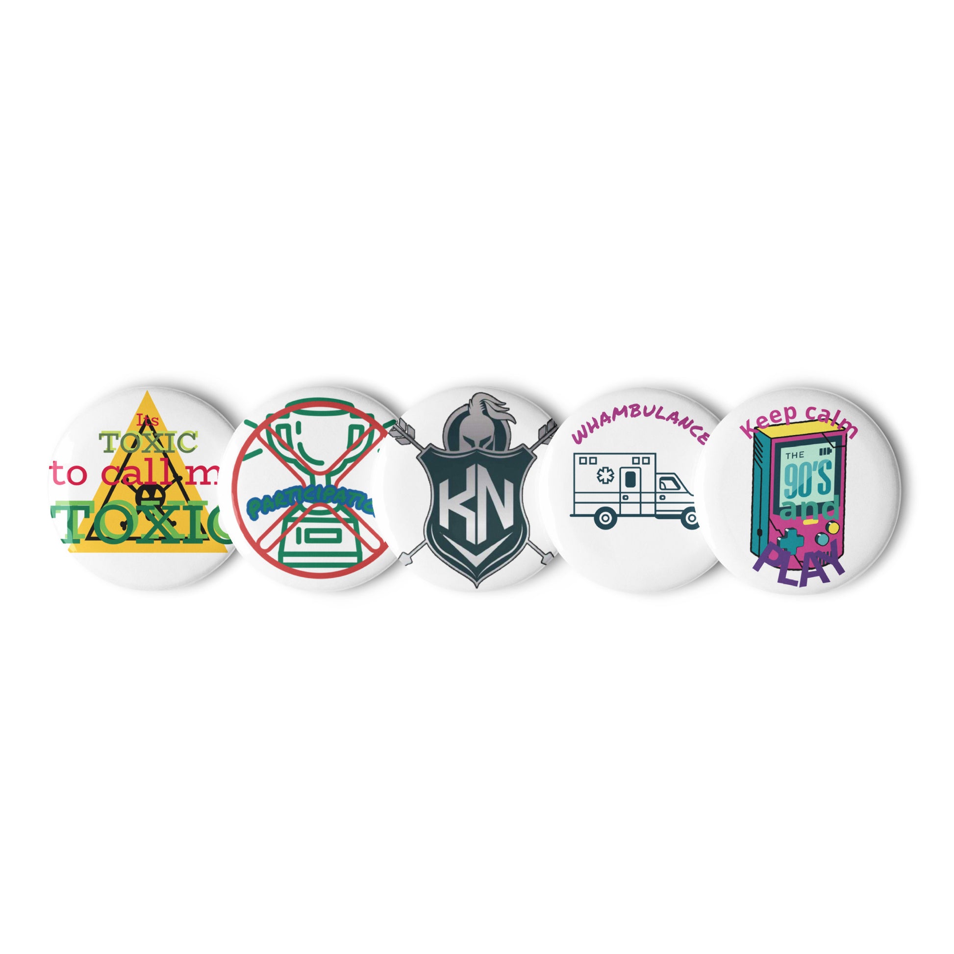 Knights and Nomads Button pins image 0