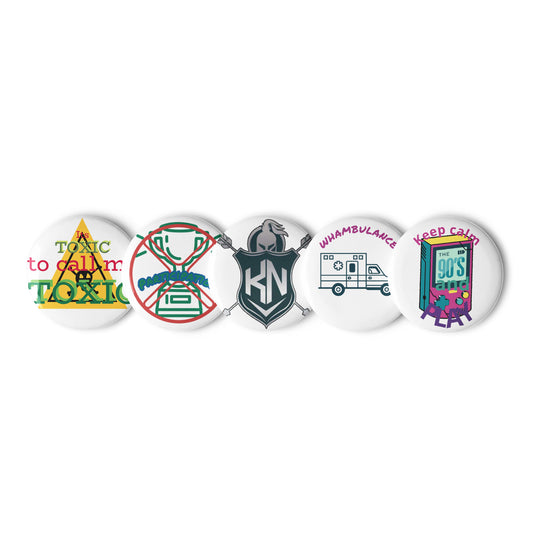 Knights and Nomads Button pins image 0