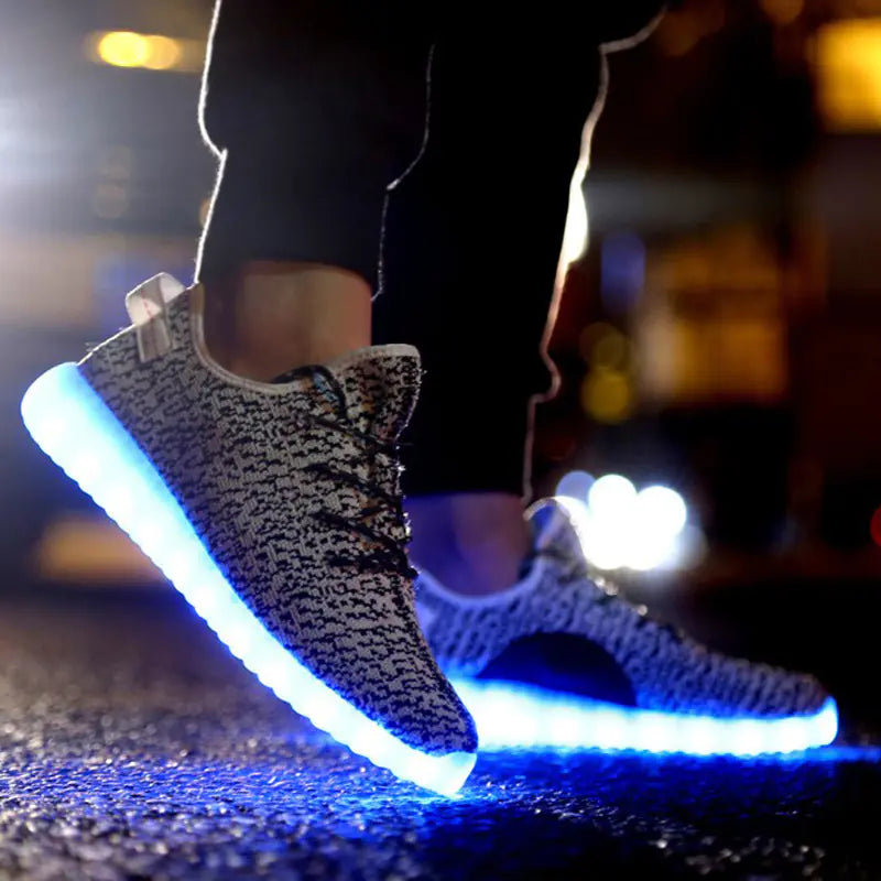 GlowStride Kids & Adult Sneakers