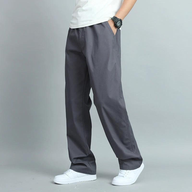 Pantalones deportivos de algodón puro, monos de moda, combinables con todo.