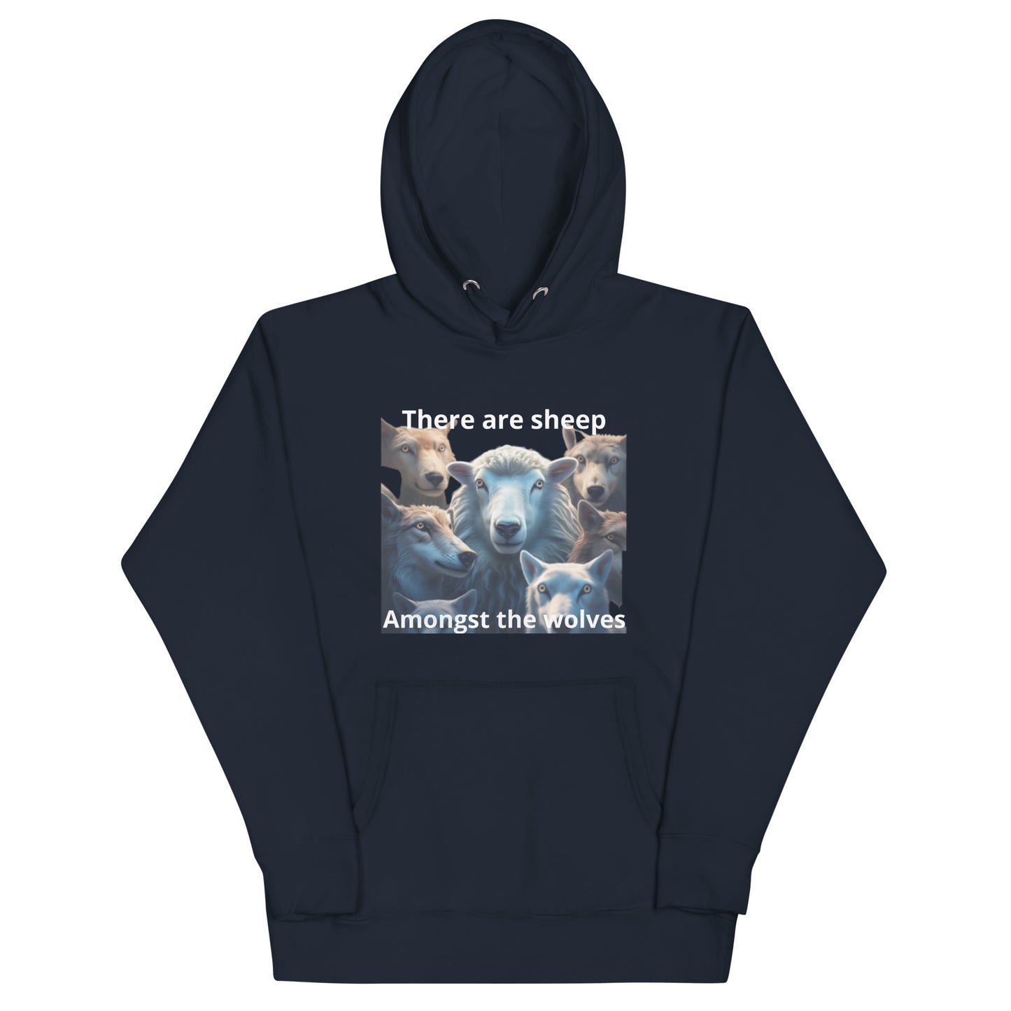 Sheep among the wolves unisex hoodie image 3