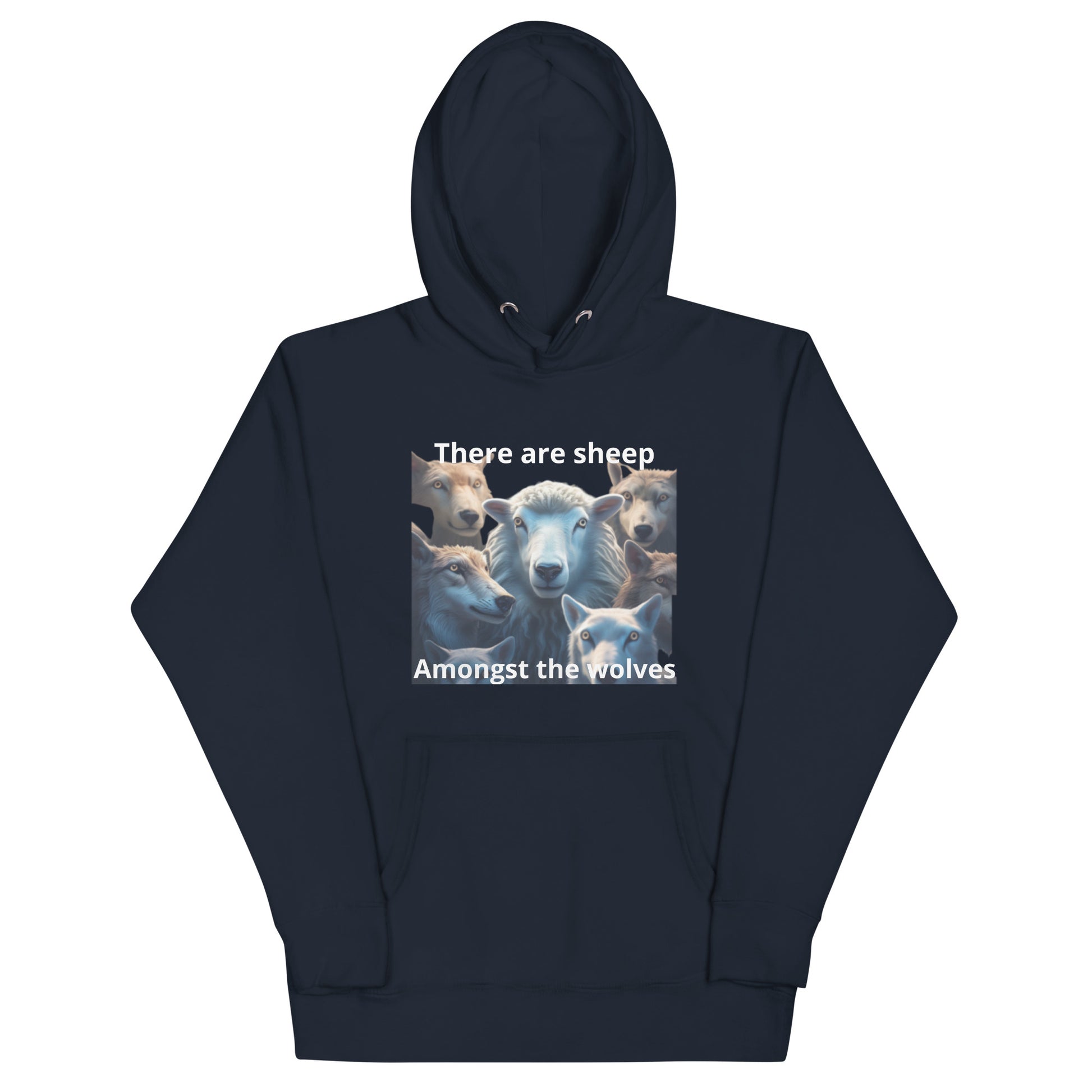 Sheep among the wolves unisex hoodie image 3