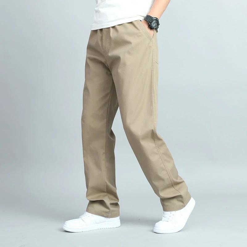 Pantalones deportivos de algodón puro, monos de moda, combinables con todo.