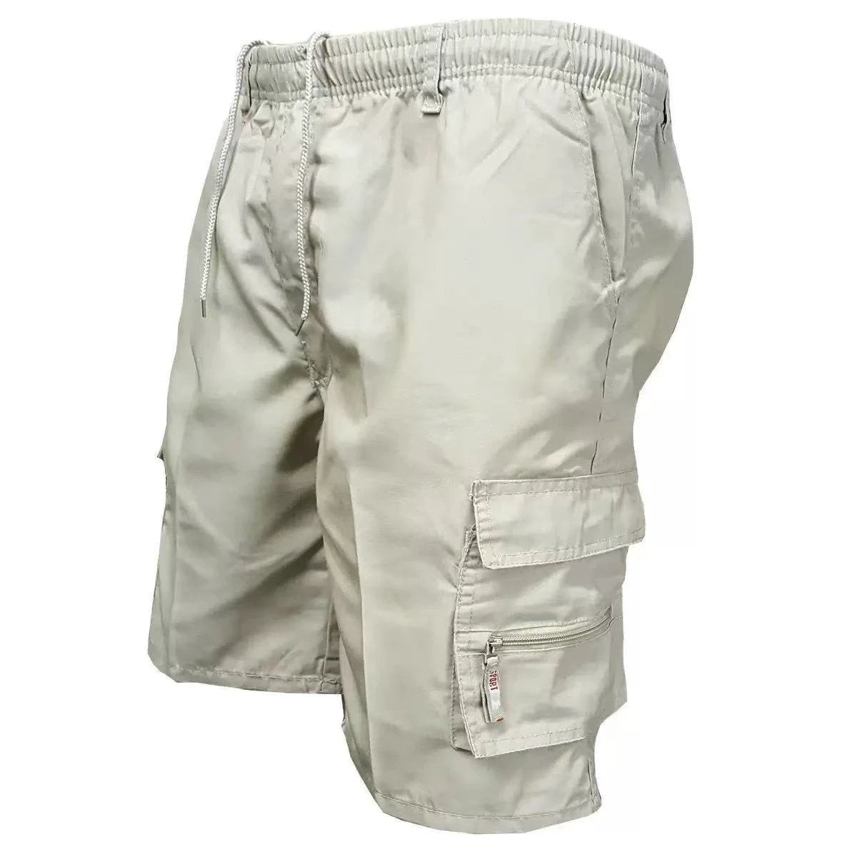 Pantalones de trabajo casuales para hombre, holgados, de verano
