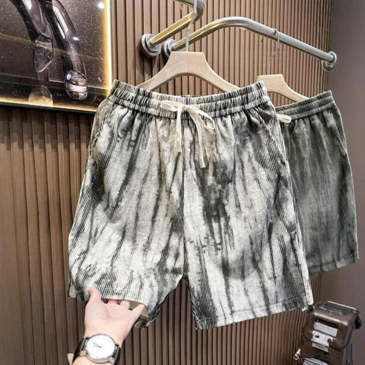 Pantalones casuales sueltos minimalistas retro de verano finos
