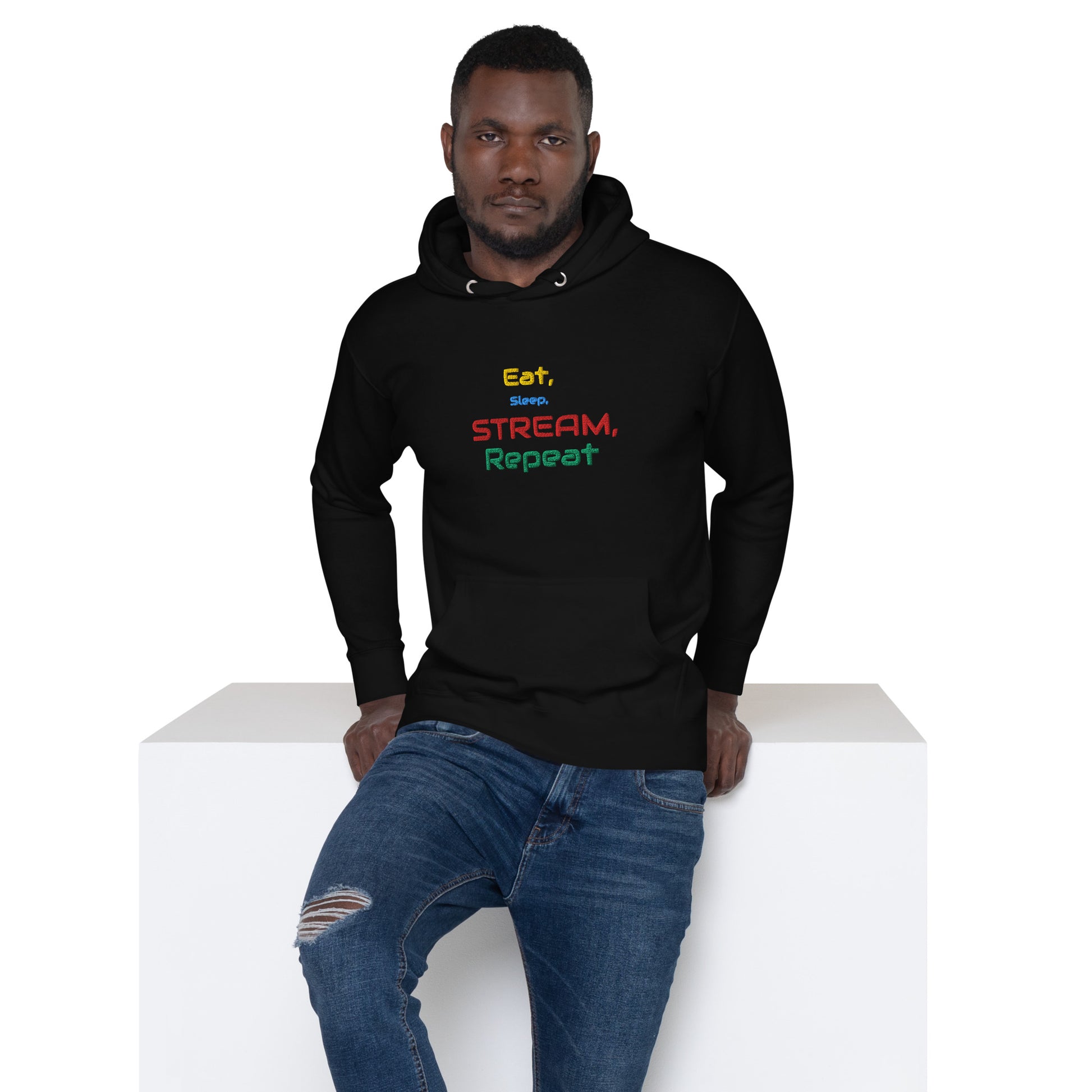 Streamer Life Pullover Hoodie image 1