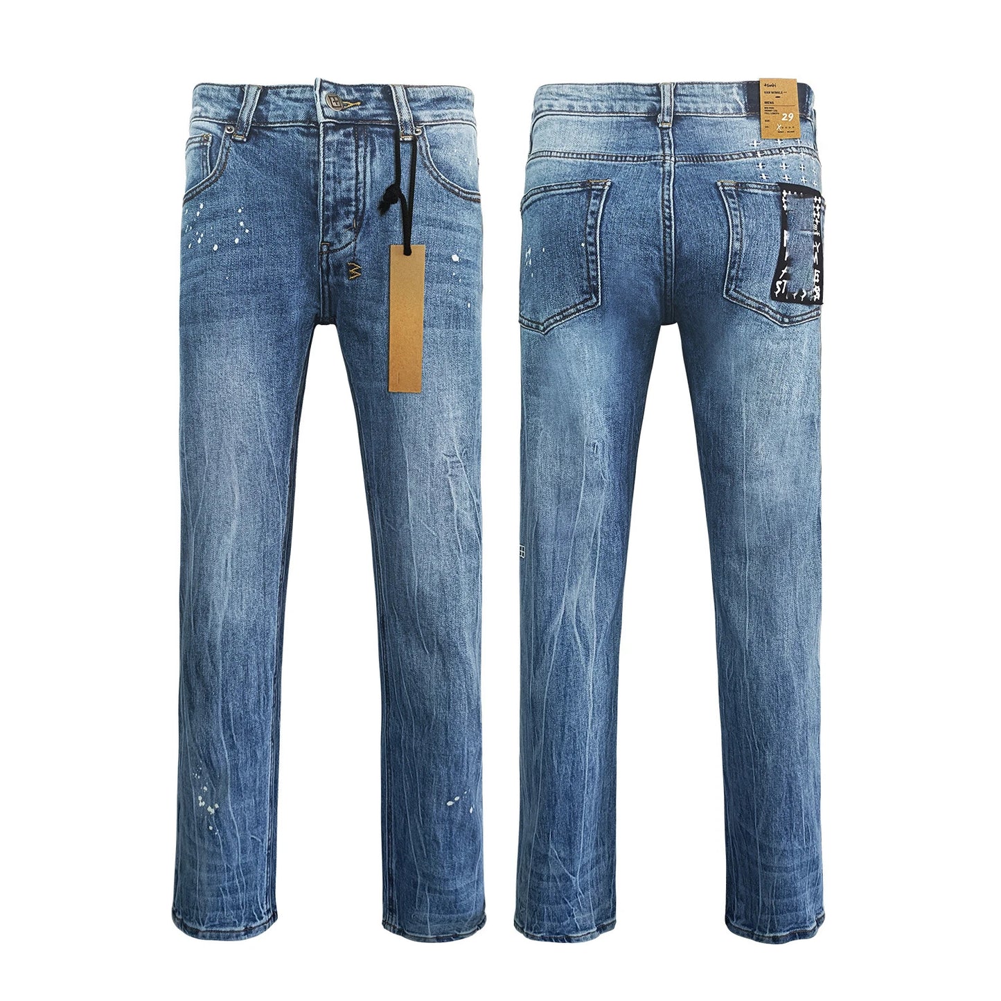 High Quality Brands Denim Men's Jeans pants image 25