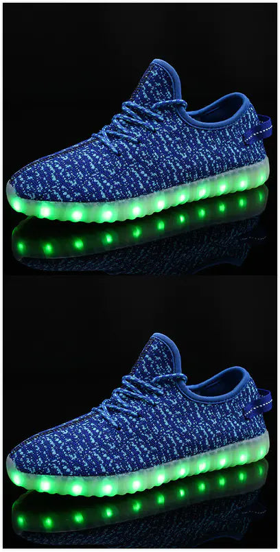 Zapatillas GlowStride para niños y adultos