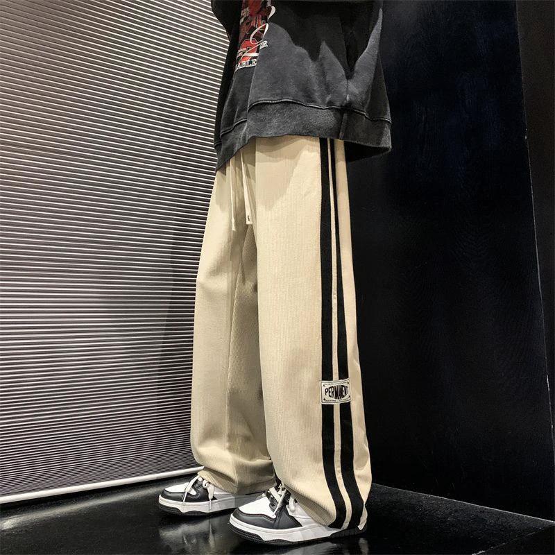 Pantalones anchos y holgados para hombre