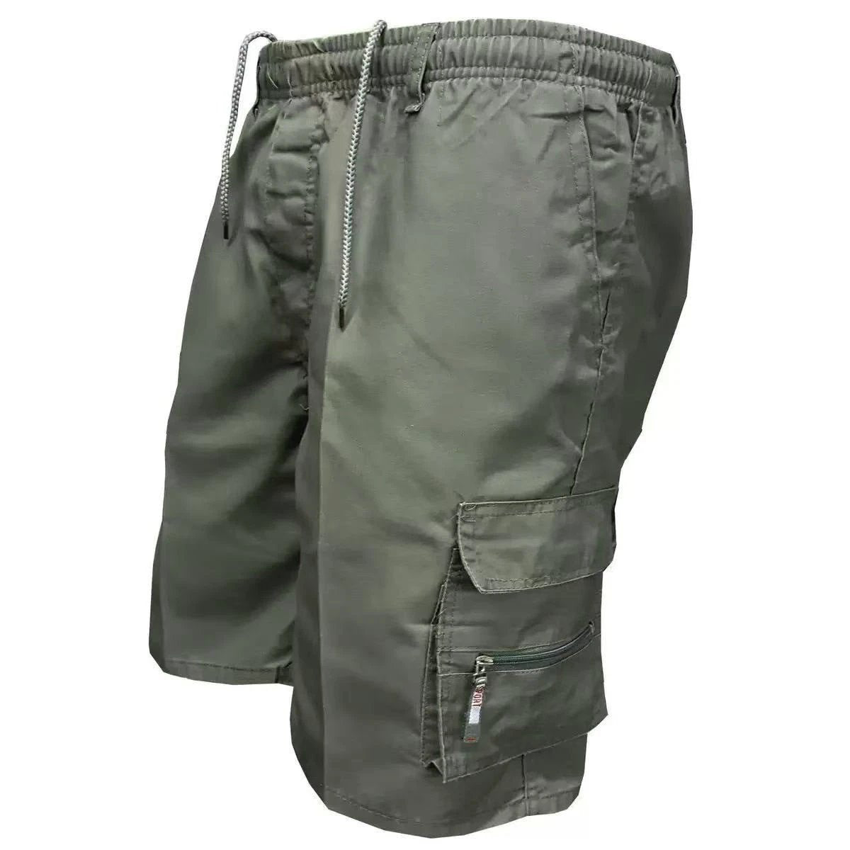Pantalones de trabajo casuales para hombre, holgados, de verano