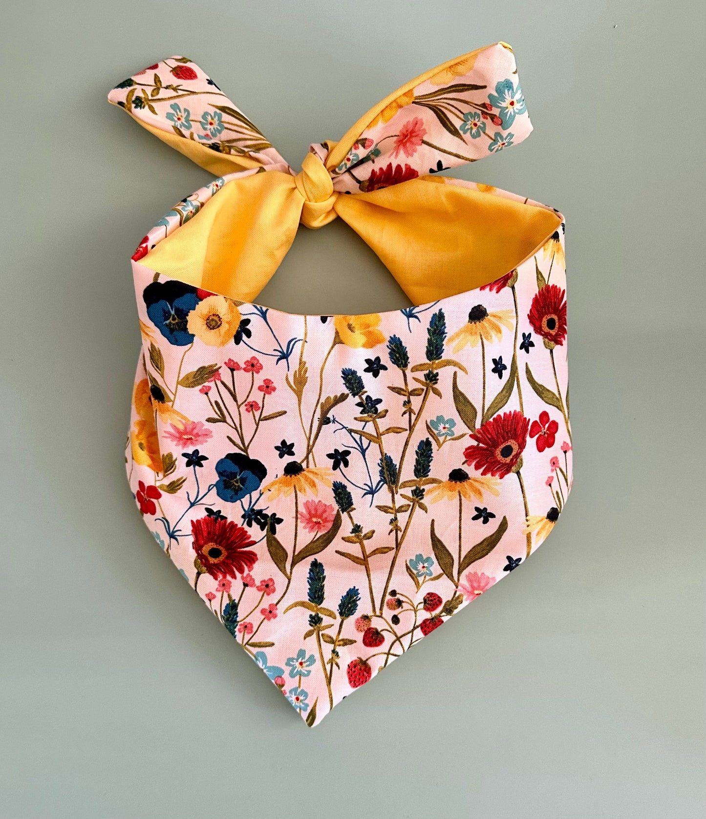 Bandana para perro con flores de primavera, recién llegadas