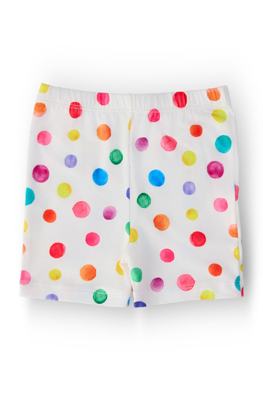 Colorful Dots Twirl Shorts