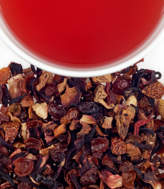 Té de fresa y kiwi