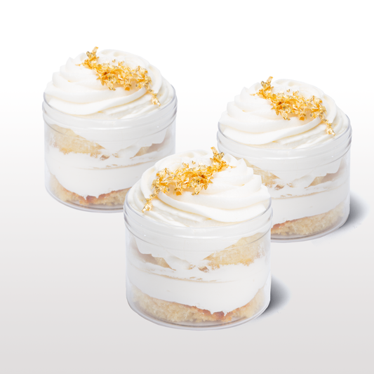 Tarros de pastel de vainilla Vixen
