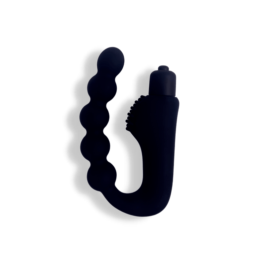 Eros - Vibrador anal de bolas negras