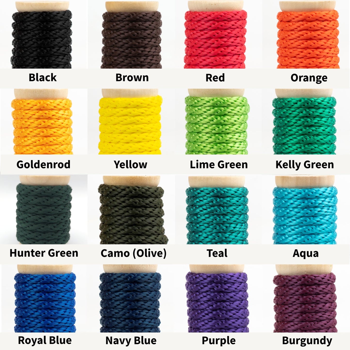 Cuerda de bondage de longitud personalizada - MFP - 1/4" (~6 mm) - Trenza sólida